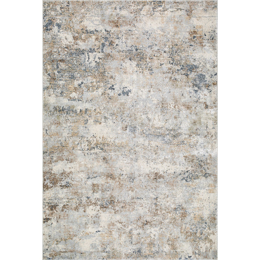 Avellino Rug - 529457 by Livabliss in light gray, light beige, deep teal, gray, tan. Made from face: 90% polypropylene, 10% polyester, warp: 100% c