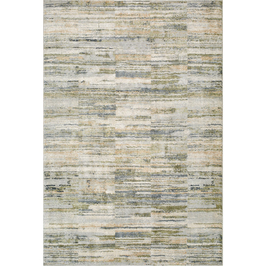 Avellino Rug - 529566 by Livabliss in light gray, light beige, olive, light olive, gray, tan. Made from face: 90% polypropylene, 10% polyester, war