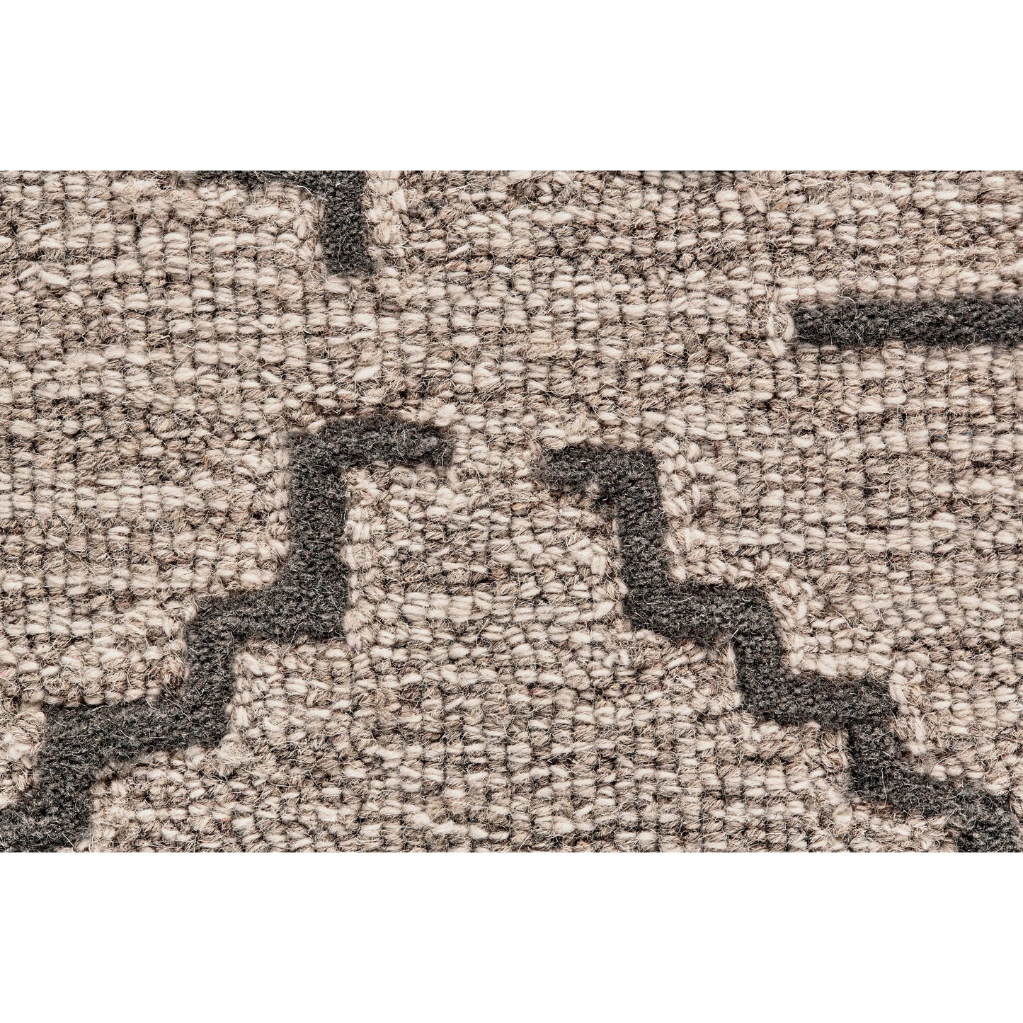 003 SI-1754036,SI-1754037,SI-1754038,SI-1754039,SI-1754040,SI-1754041 | Closeup | Enzo Transitional Geometric Rug - 8732F by Feizy in black, taupe, gray. Made from wool in a unique style.