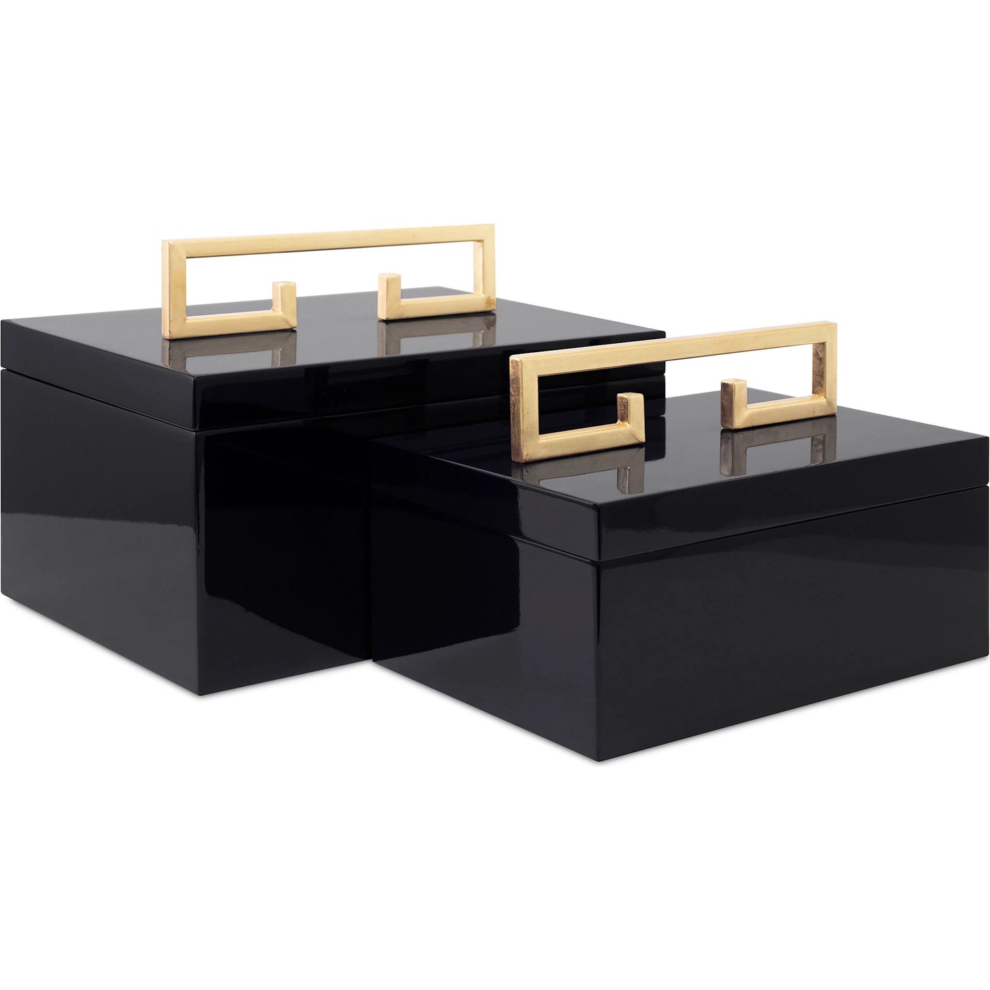004 SI-2019249,SI-2019250 | Primary Silo | Avondale Boxes by Couture Lamps. Made from made of iron, mdf, resin material in a unique style.