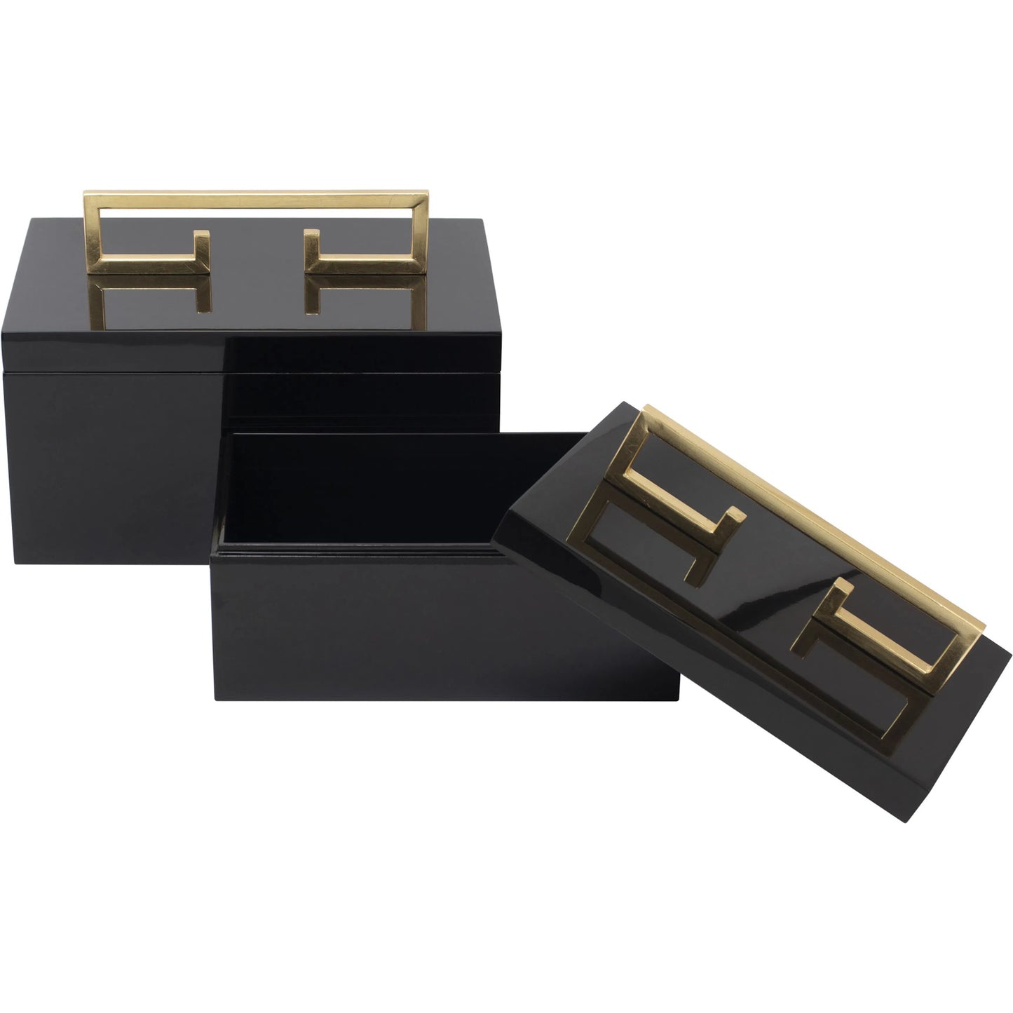 007 SI-2019249,SI-2019250 | Additional Silo | Avondale Boxes by Couture Lamps. Made from made of iron, mdf, resin material in a unique style.