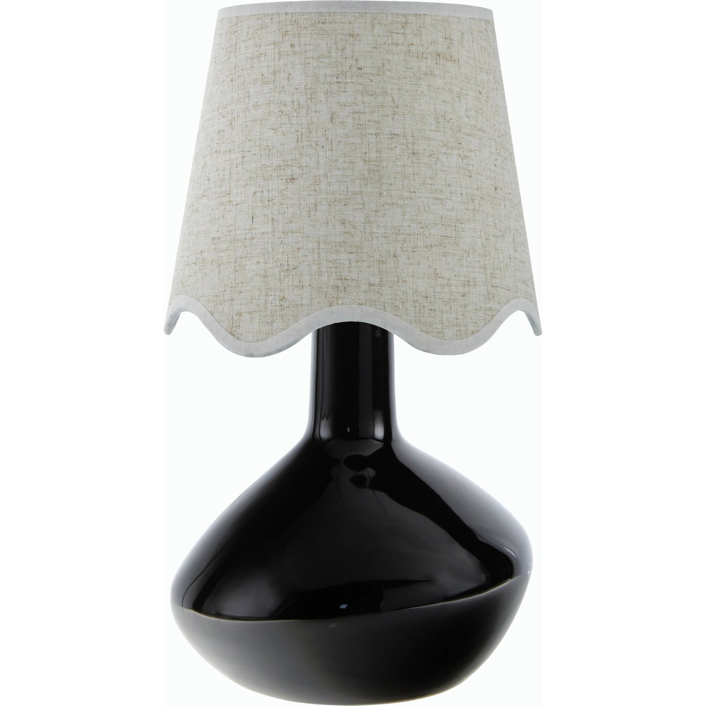 004 SI-2168521 | Primary Silo | Aviara Table Lamp by Livabliss in high gloss. Made from ceramic, rattan, metal in a modern style.