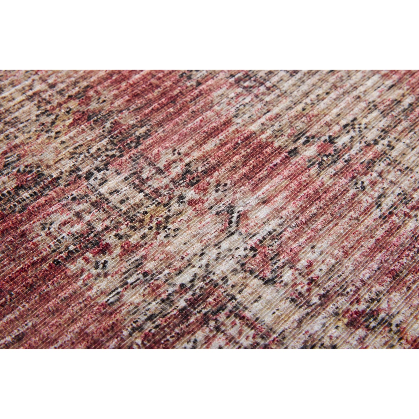 003 SI-2352013 | Closeup | Milvi Wall Decor by Loloi in rust, multi. Made from polyester, chenille in a traditional style.