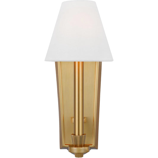Paisley Tall Sconce by Visual Comfort & Co.. Made from steel in a transitional style.