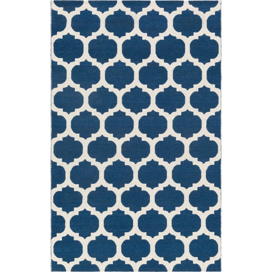 001 SI-2044866 | Primary Silo | Faithful Rug - 12308 by Surya in blue, white. Made from face: 100% wool in a unique style.