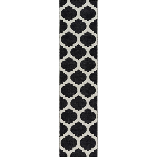 Faithful Rug - 28892 by Surya in black. Made from face: 100% wool in a unique style.