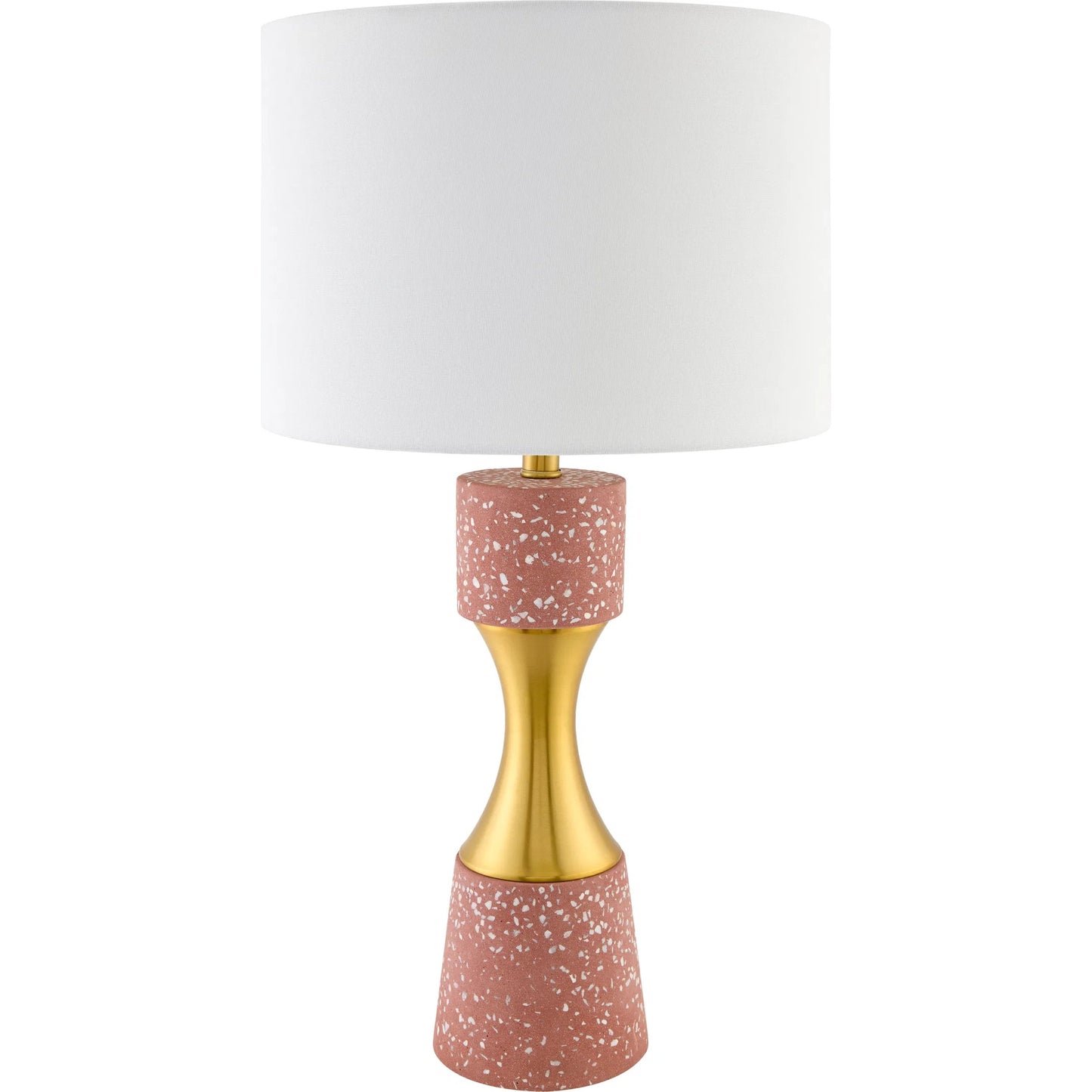 002 SI-2165738 | Primary Silo | Arroyo Accent Table Lamp by Surya. Made from cement, iron, linen, polyester in a unique style.