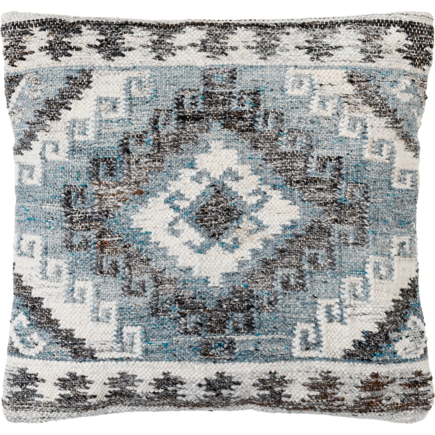 002 SI-2049281,SI-2049282 | Additional Silo | Alyssa Pillow - 479865 by Surya in pewter, grey, sterling grey, slate, light silver. Made from front: 100% polyester, back: 100% cotton in a modern style.