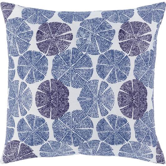 Azora Pillow - 14772 by Surya in navy, dark blue, white. Made from 100% polyester in a eclectic & global style.