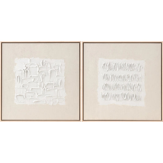 001 SI-2530597 | Primary Silo | Sea of Azov Framed Art (Set of 2) by Livabliss in beige and hand painted. Made from canvas, polystyrene in a unique style.