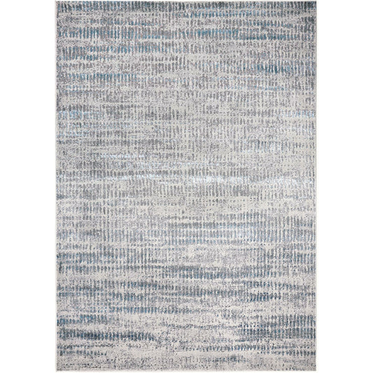 Azure Rug - 3402F by Feizy in blue, gray, ivory. Made from polyester, polypropylene in a unique style.
