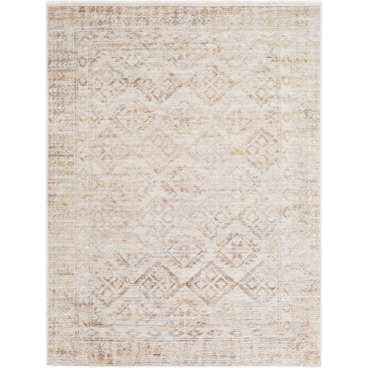 Azhar AZR-2304 Rug by Livabliss in ivory, sandstone, taupe, beige. Made from polyester in a unique style.
