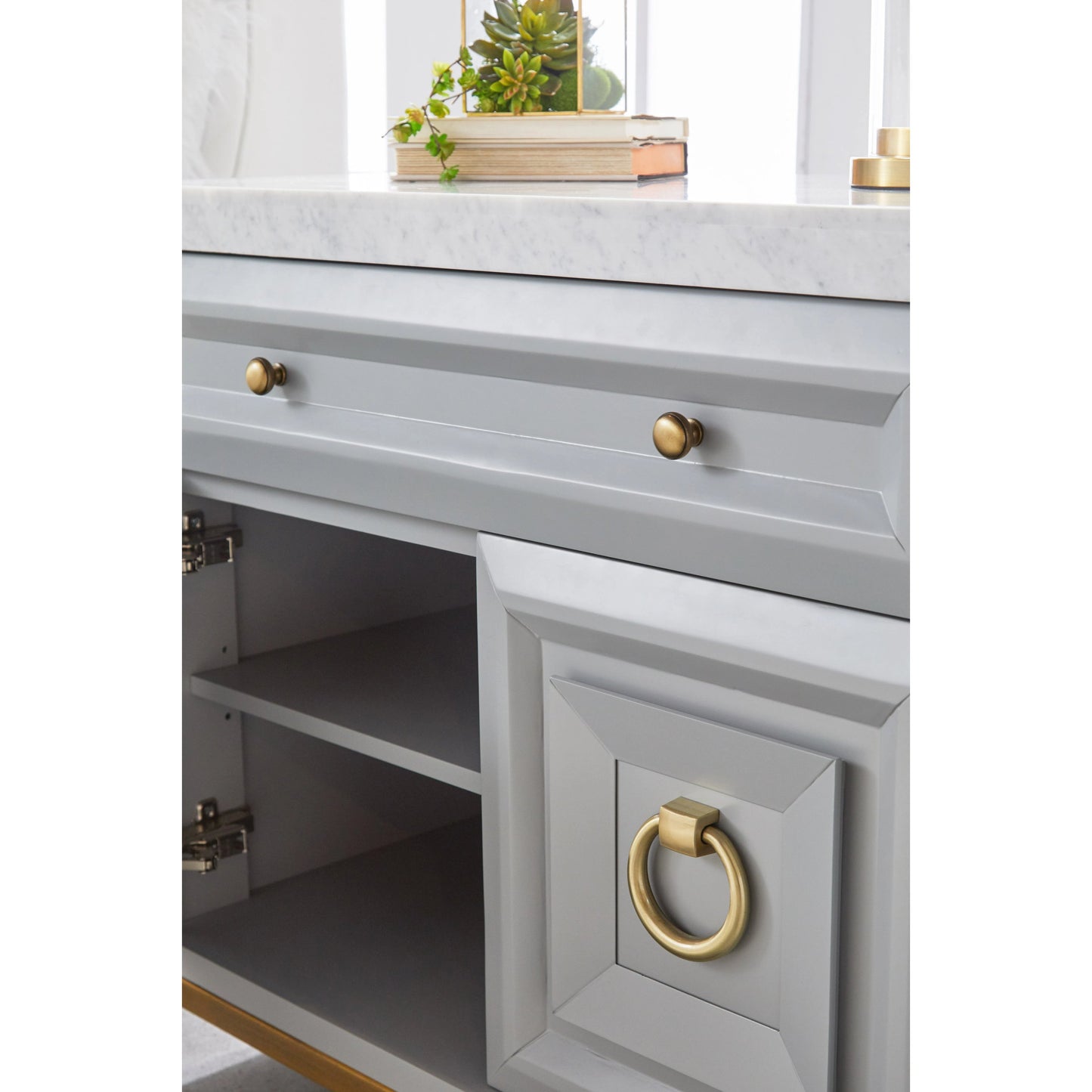 020 SI-1826849 | Lifestyle | Azure Carrera Media Chest by Essentials For Living. Made from unique in a modern style.