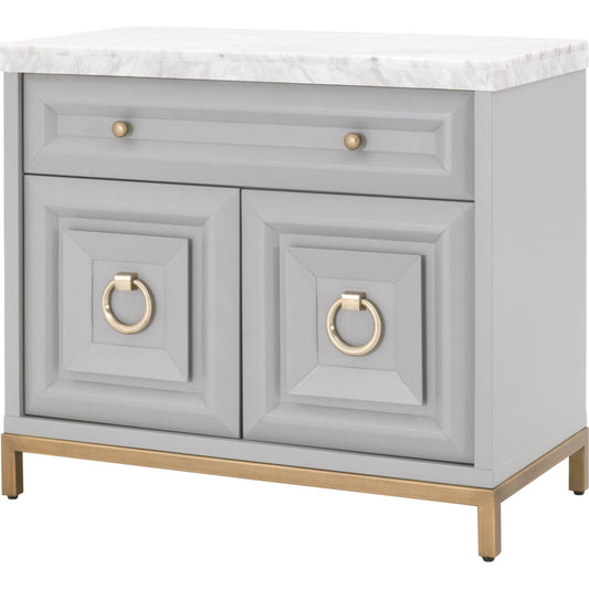 004 SI-1826849 | Primary Silo | Azure Carrera Media Chest by Essentials For Living. Made from unique in a modern style.