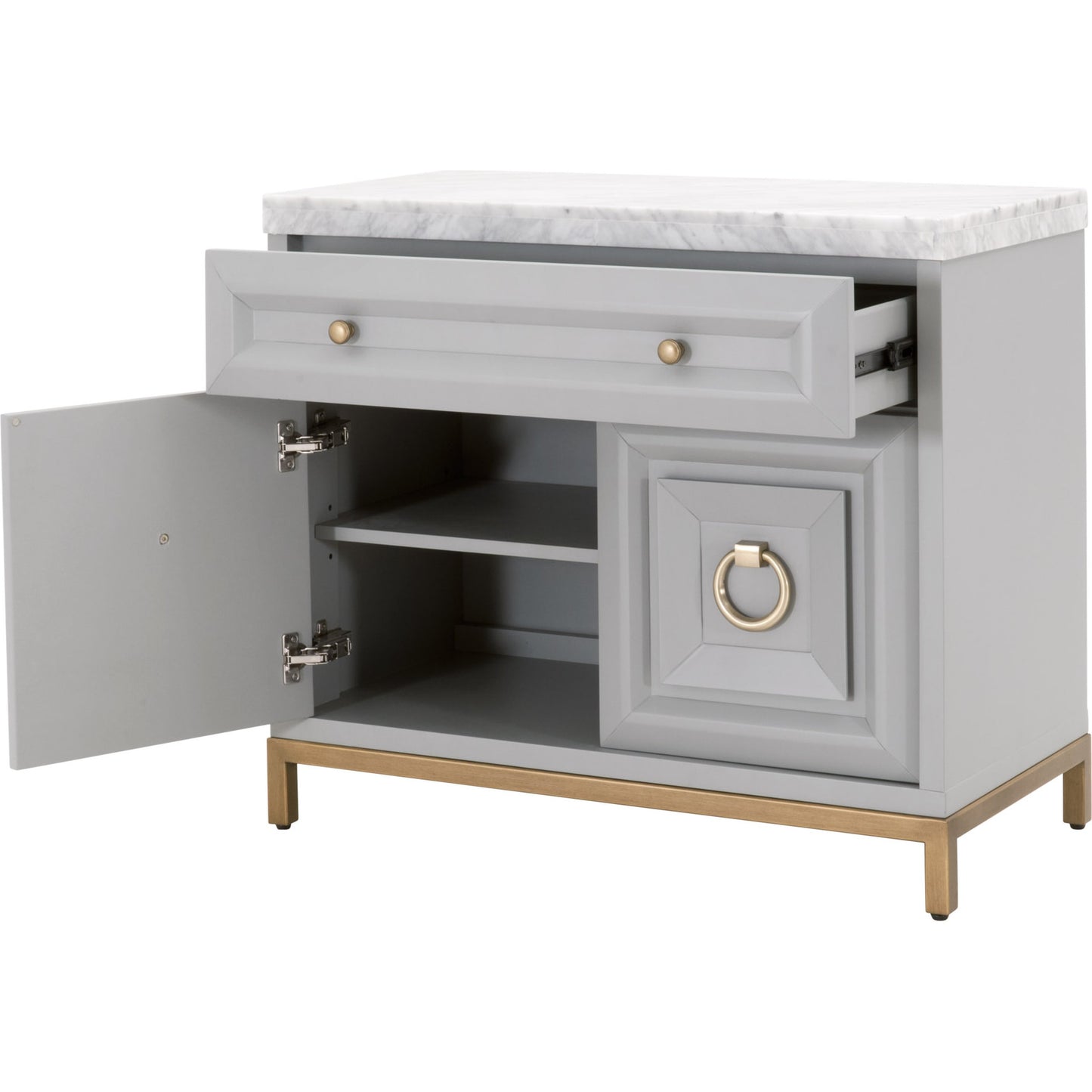 007 SI-1826849 | Additional Silo | Azure Carrera Media Chest by Essentials For Living. Made from unique in a modern style.
