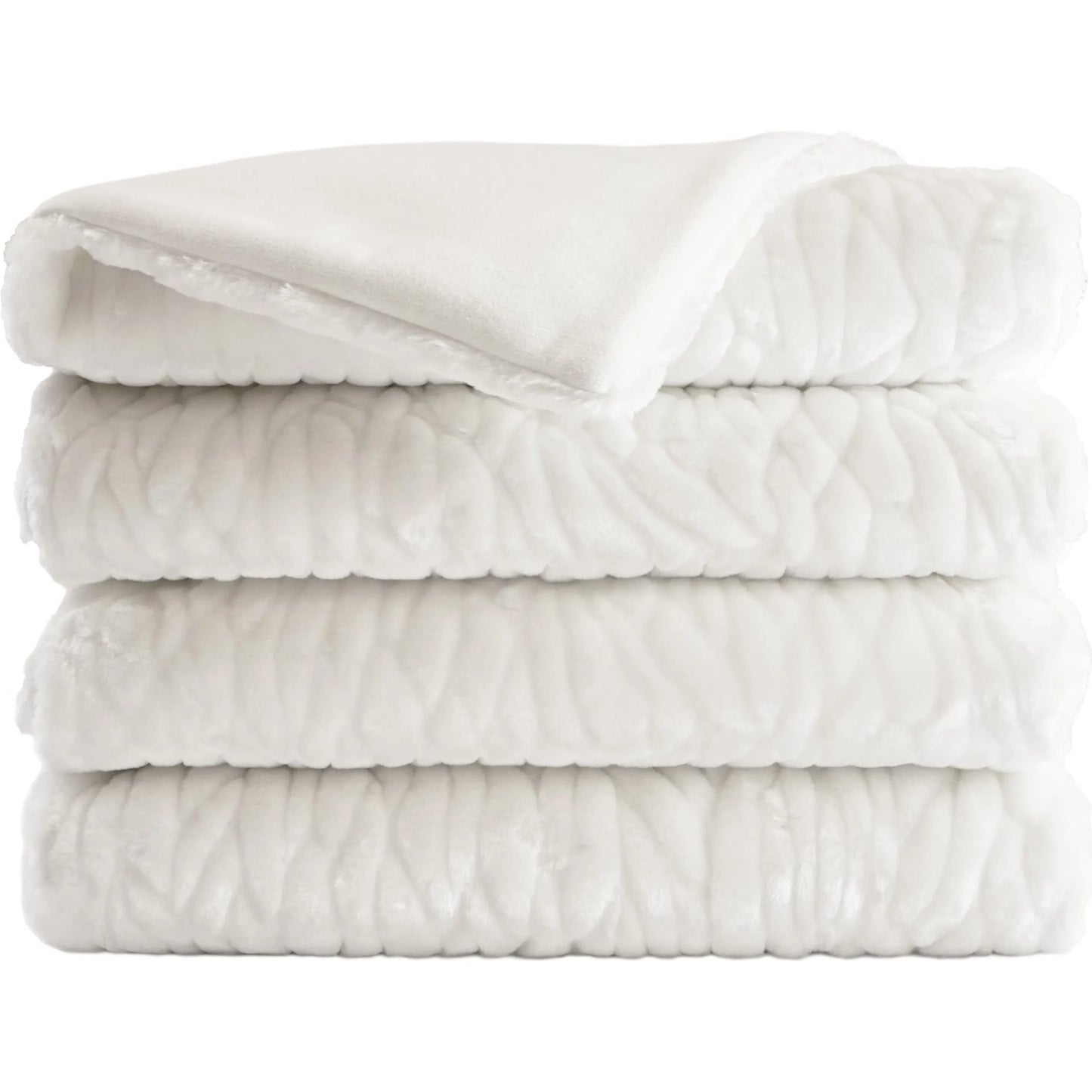 001 SI-2380760 | Primary Silo | Callard Throw by DV Kap Home in snow. Made from 100% polyester in a transitional style.