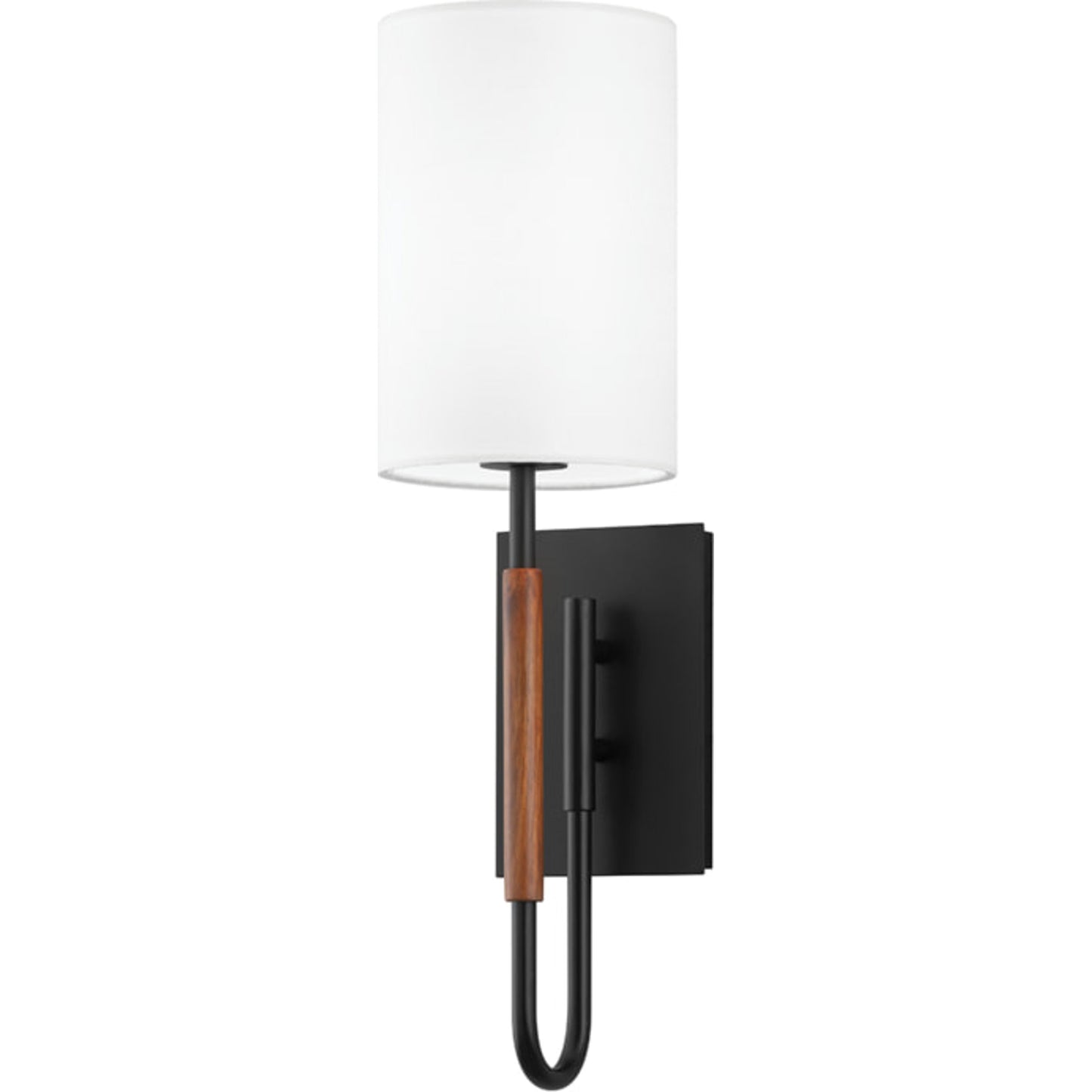 000 SI-1833377 | Primary Silo | Cosmo Wall Sconce by Troy in soft black. Made from aluminum, stainless steel in a transitional style.