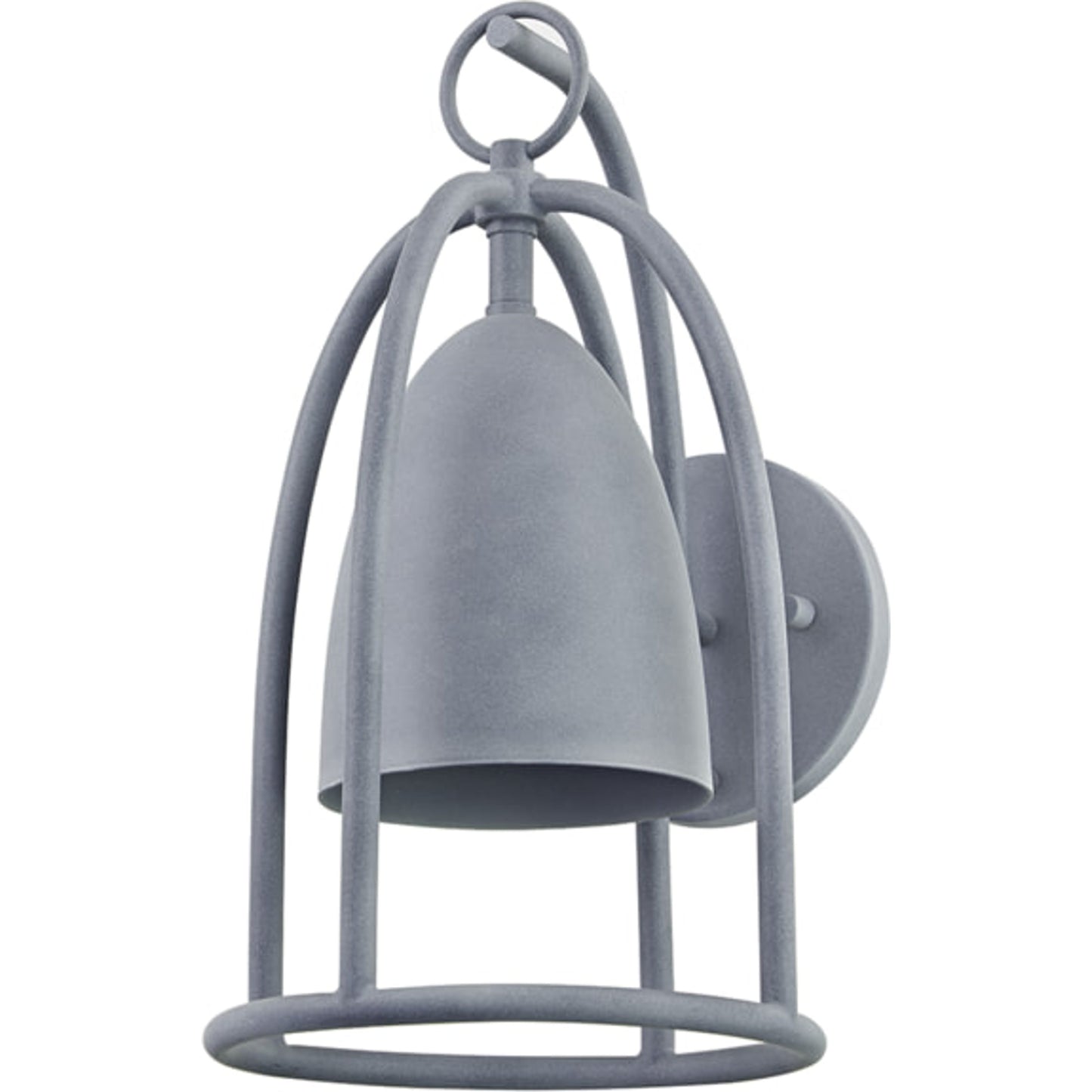 001 SI-1831409 | Primary Silo | Wisteria Exterior Wall Sconce by Troy in weathered zinc. Made from aluminum in a cottage & farmhouse style.