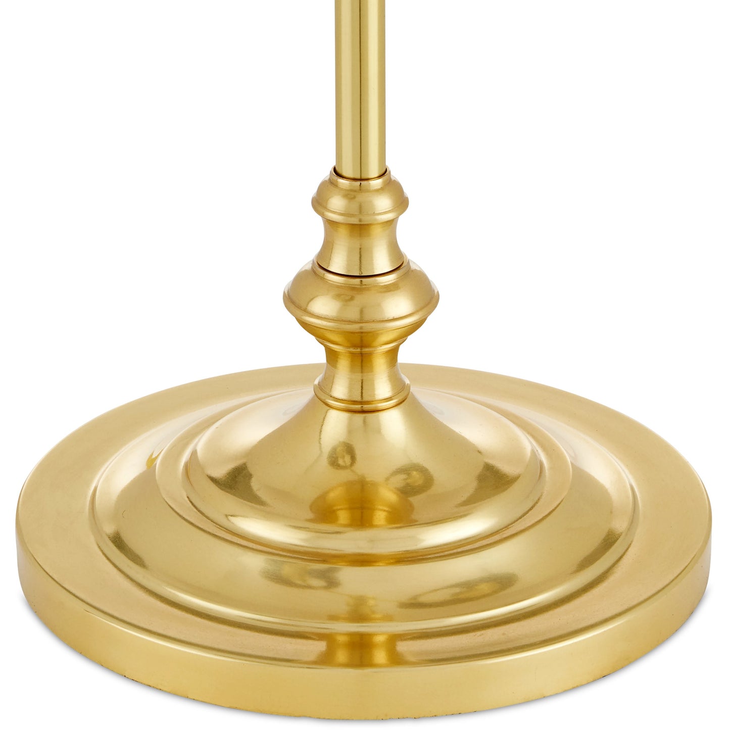 005 SI-2133900 | Additional Silo | Deauville Desk Lamp by Currey and Company in polished brass, natural. Made from metal, seagrass in a cottage & farmhouse style.