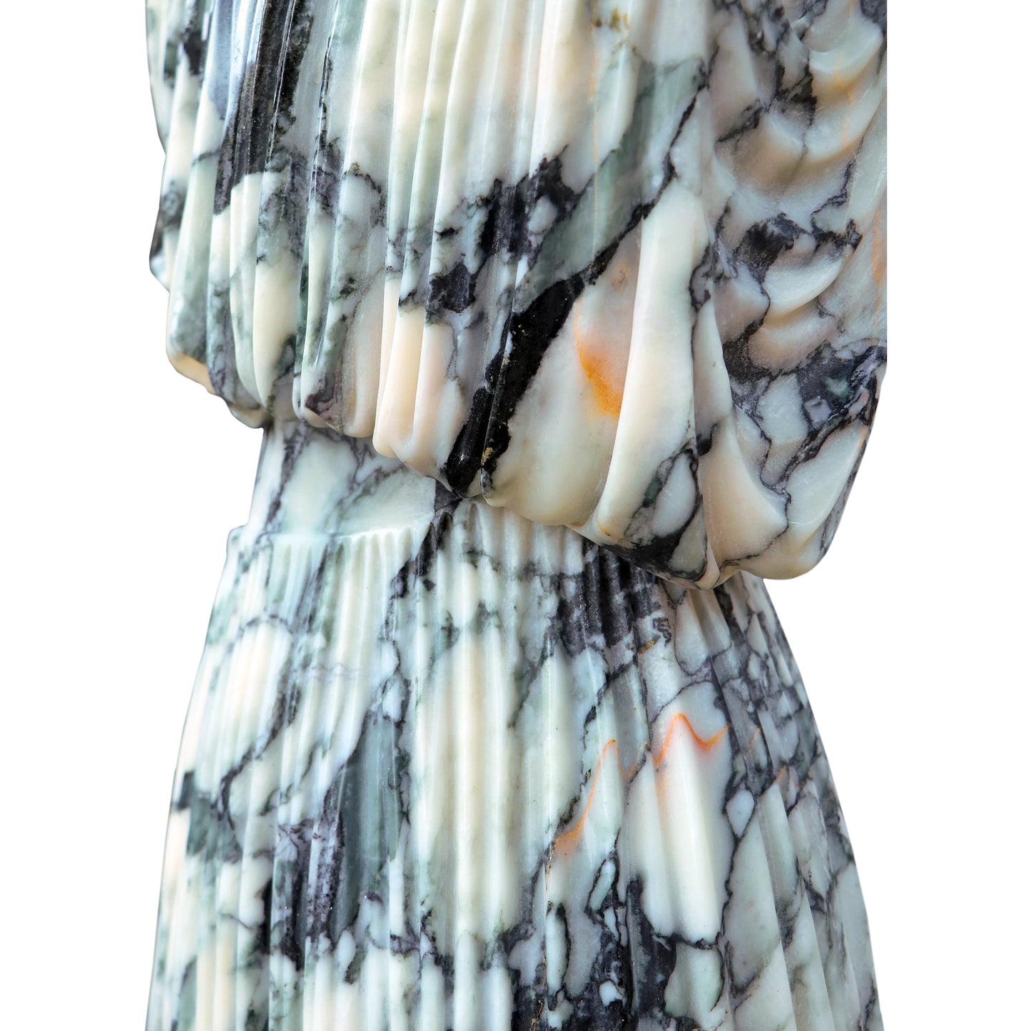 002 SI-2191775 | Additional Silo | Madame's Cocktail Dress by Currey and Company in natural. Made from marble, metal in a modern style.