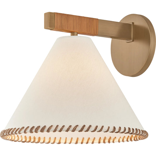 001 SI-2528105 | Primary Silo | Stoney Wall Sconce by Troy in patina brass. Made from steel in a unique style.