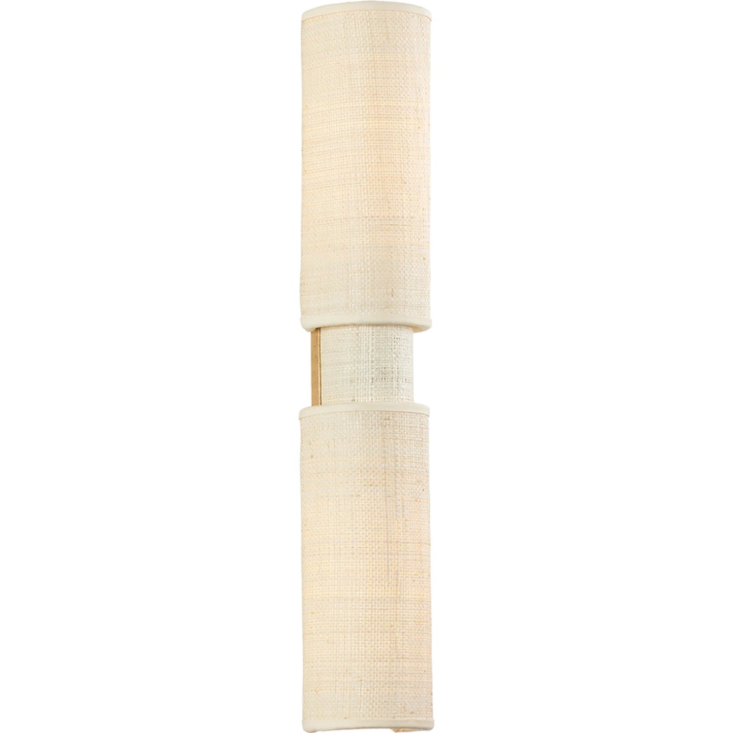 001 SI-2327724 | Primary Silo | Ashton Wall Sconce by Troy in vintage gold leaf. Made from natural woven in a unique style.