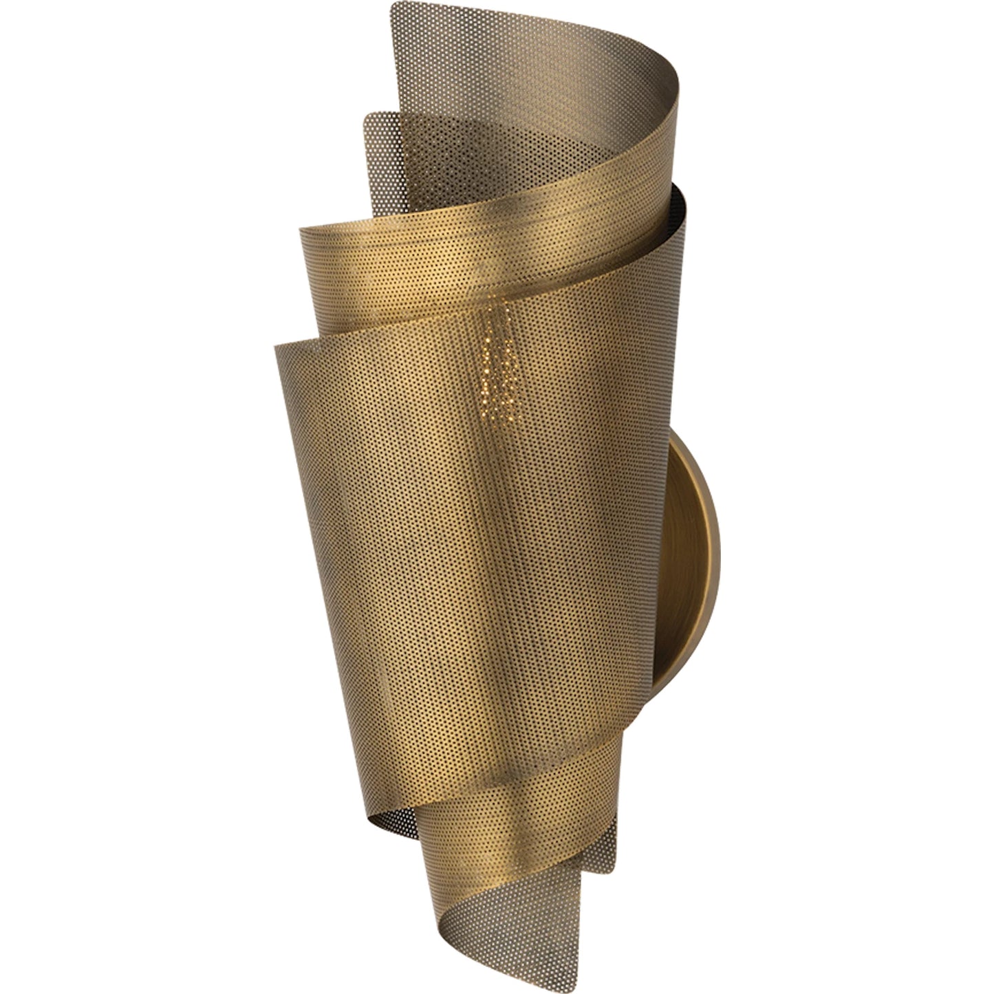 001 SI-2387298 | Primary Silo | Blaisdell Wall Sconce by Troy in patina brass. Made from steel in a unique style.