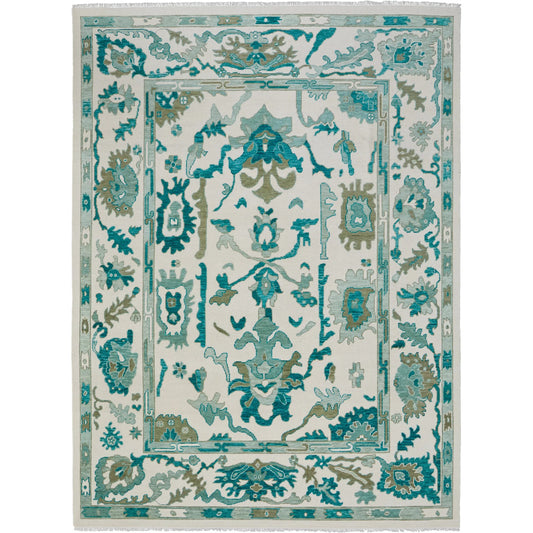 Karina Transitional & Botanical Rug - 90969G7F by Feizy. Made from wool in a unique style.