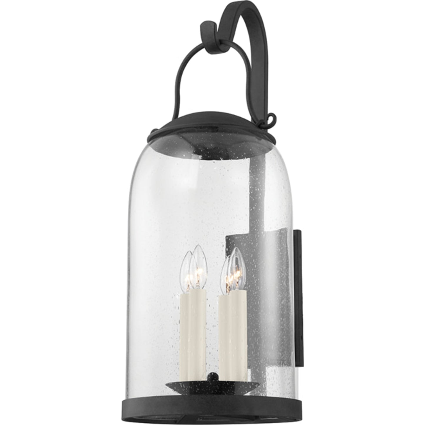 003 SI-1758972 | Primary Silo | Napa County Exterior Wall Sconce by Troy in french iron. Made from iron, steel in a cottage & farmhouse style.