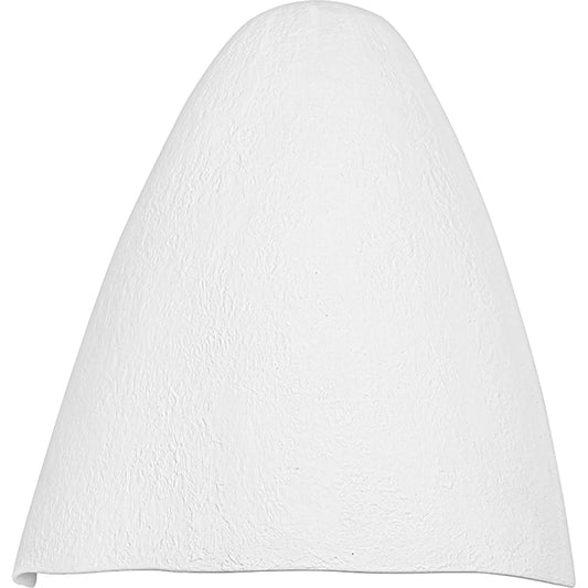 Manteca Wall Sconce by Troy in gesso white. Made from steel in a modern style.