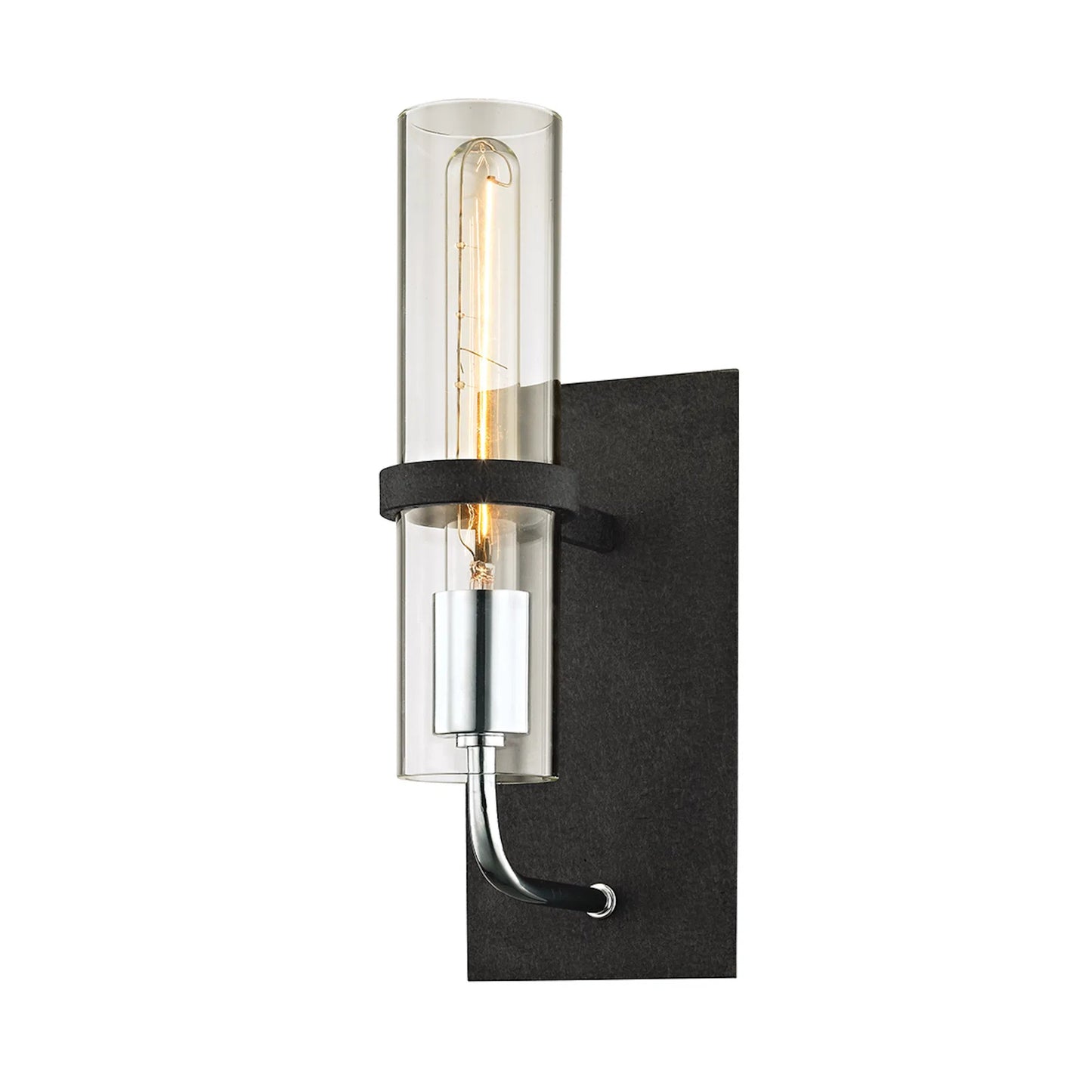 002 S-314333 | Additional Silo | Xavier Wall by Troy in vintage iron. Made from hand-worked iron in a modern style.