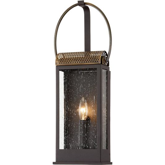 Holmes Wall Sconce by Troy in holmes bronze, brass. Made from hand crafted aluminum in a cottage & farmhouse style.