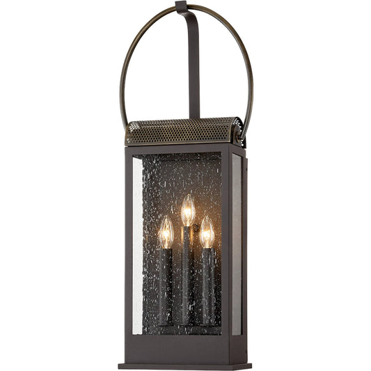 Holmes Wall Sconce by Troy in holmes bronze, brass. Made from hand crafted aluminum in a cottage & farmhouse style.