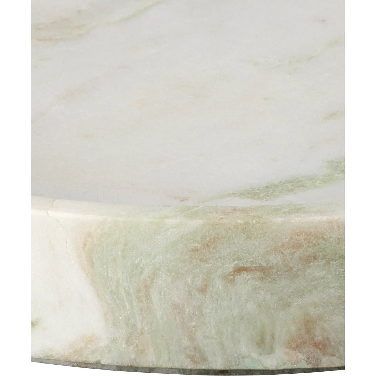 003 SI-2386960 | Closeup | Bilbao Onyx Tray by Currey and Company in natural. Made from aravali onyx in a modern style.