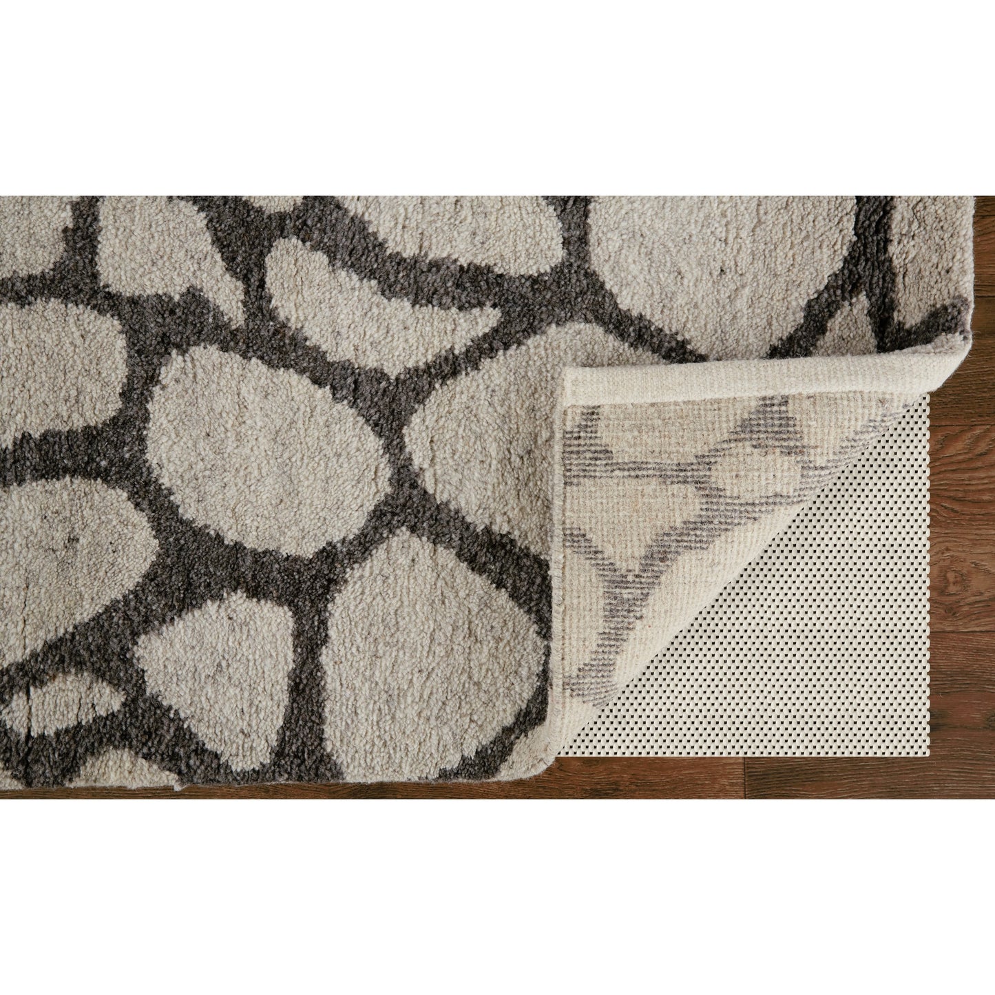 007 SI-2158951,SI-2158952,SI-2158955,SI-2158956 | Closeup | Belden Transitional Rug - T03T6001 by Thom Felicia by Feizy Rugs in ivory, gray. Made from wool in a unique style.