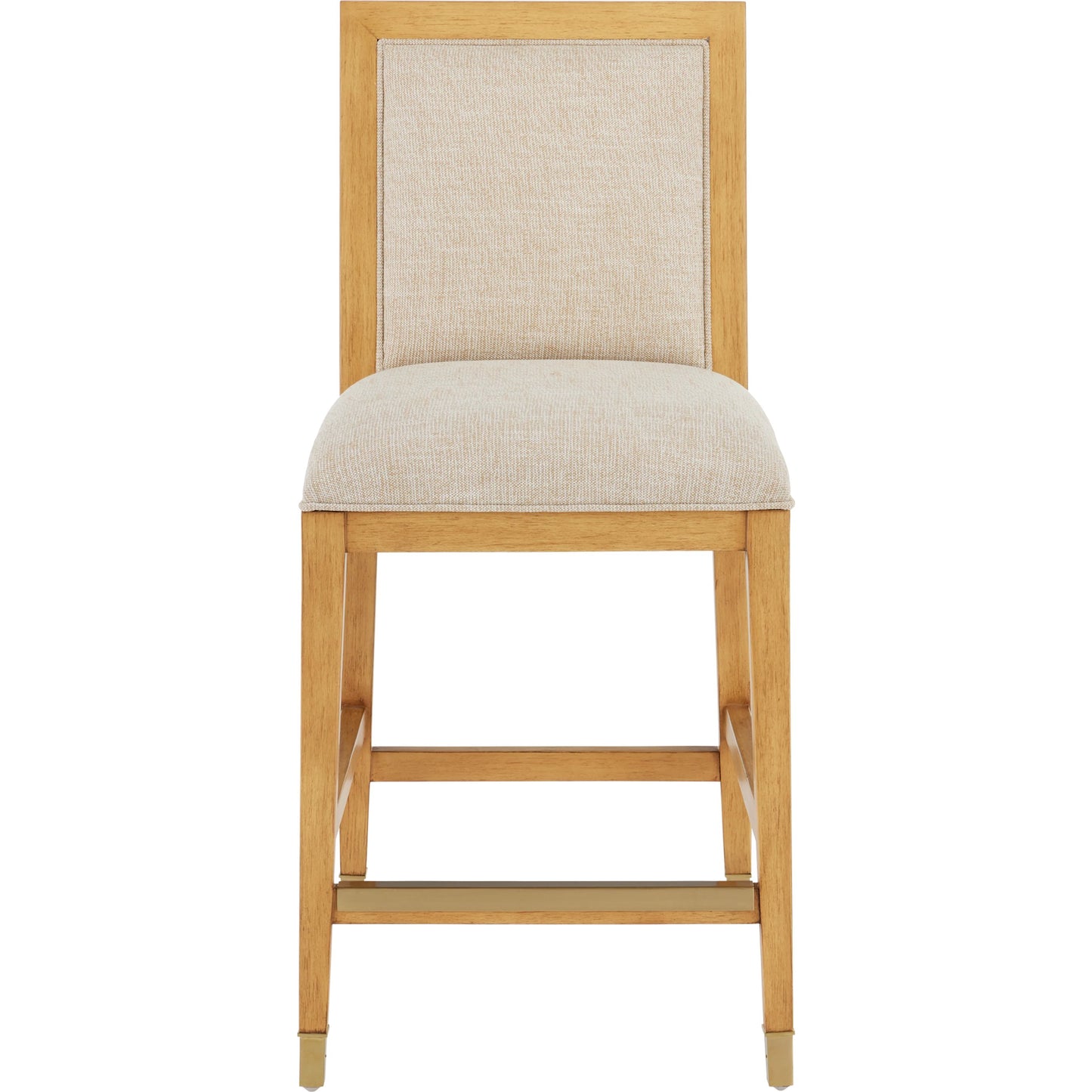 007 SI-2191835 | Additional Silo | Santos Counter Stool by Currey and Company. Made from mahogany, rattan, brass in a modern style.