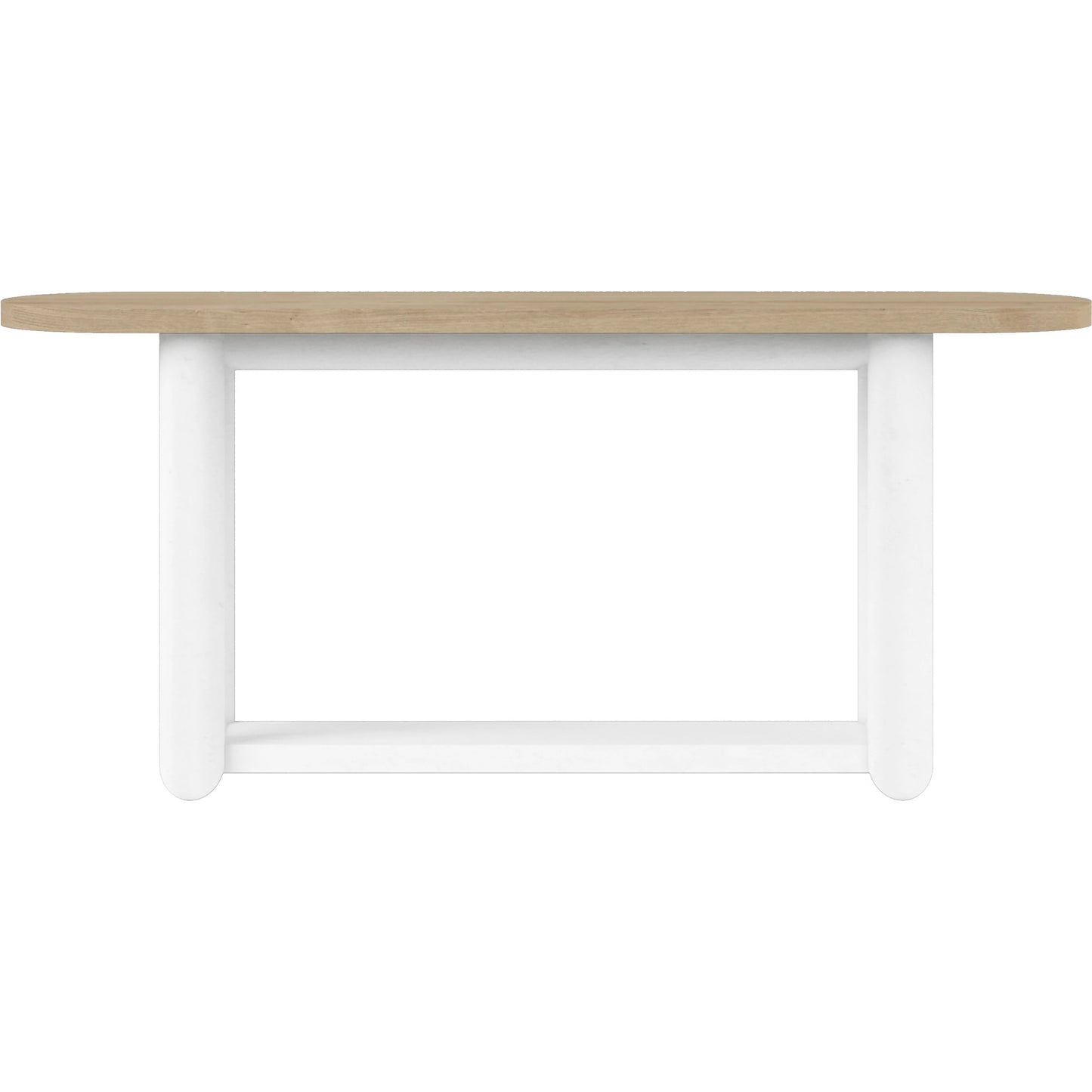 002 SI-2155780 | Additional Silo | Garrison Console Table by A.R.T. Furniture in washed oak, emory white. Made from parawood solids with ash embossing, white oak veneers, resin in a modern style.