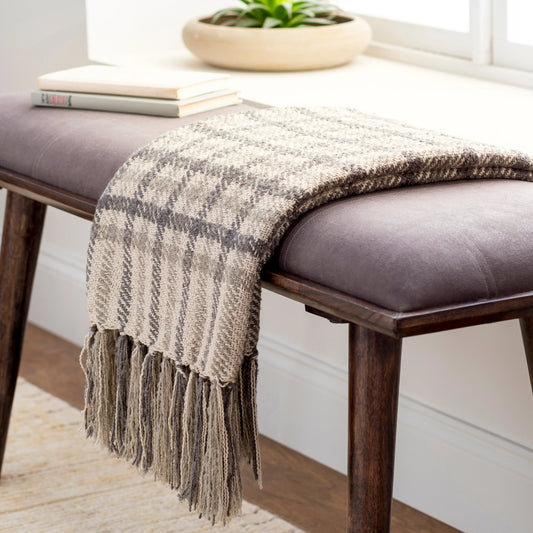 Barke - 28687 by Surya in light beige, tan. Made from 90% acrylic, 10% nylon in a cottage & farmhouse style.