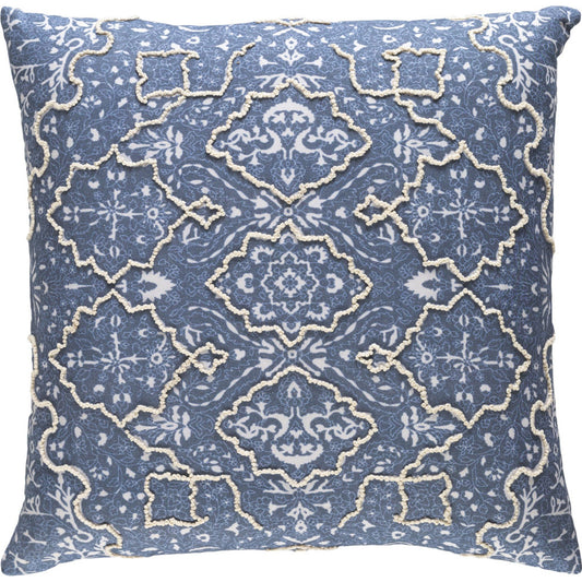 Batik Pillow - 29645 by Surya. Made from 55% linen, 45% cotton in a eclectic & global style.
