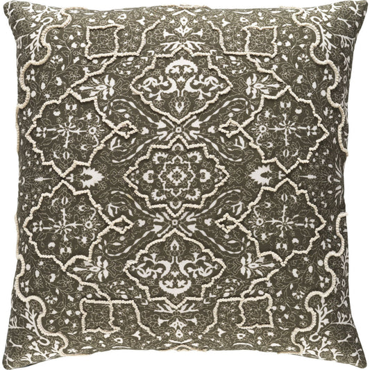 Batik Pillow - 29645 by Surya. Made from 55% linen, 45% cotton in a eclectic & global style.