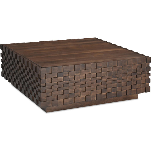 005 SI-2367987 | Primary Silo | Easton Storage Coffee Table by Moe's Home Collection in brown. Made from acacia wood, acacia veneer, carcass walls in solid acacia wood, top panel acacia veneer, drawer bottom panel acacia veneer in a traditional style.