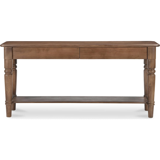 000 SI-2368314 | Primary Silo | Russet Console Table by Moe's Home Collection in brown. Made from acacia wood, acacia veneer in a traditional style.