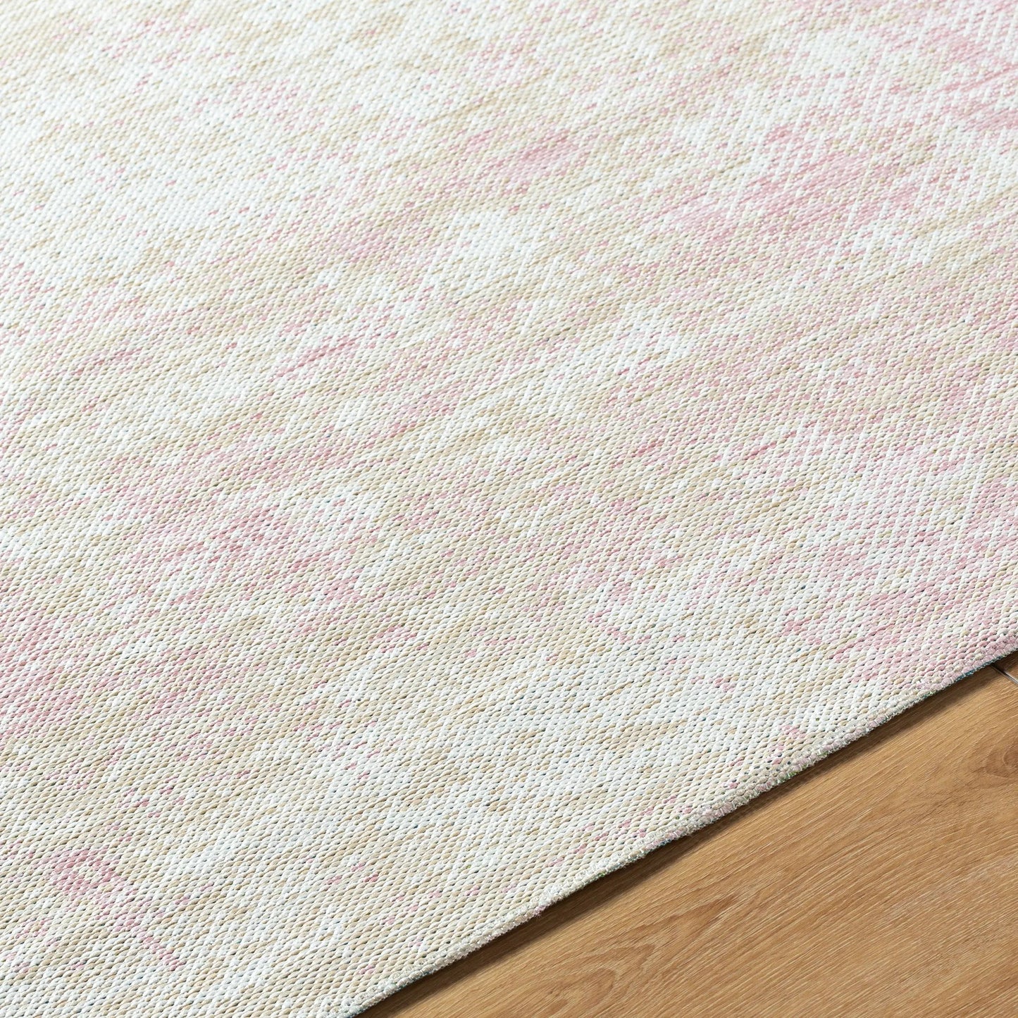 004 SI-2098807,SI-2098808 | Closeup | Barbados Rug - 492263 by Livabliss in light beige, off-white, mauve. Made from polypropylene in a unique style.