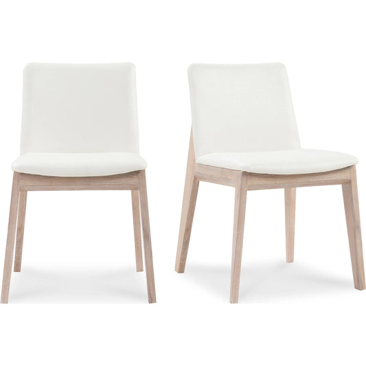 Deco Oak Dining Chair Pvc (Set of 2) by Moe's Home Collection. Made from unique in a modern style.