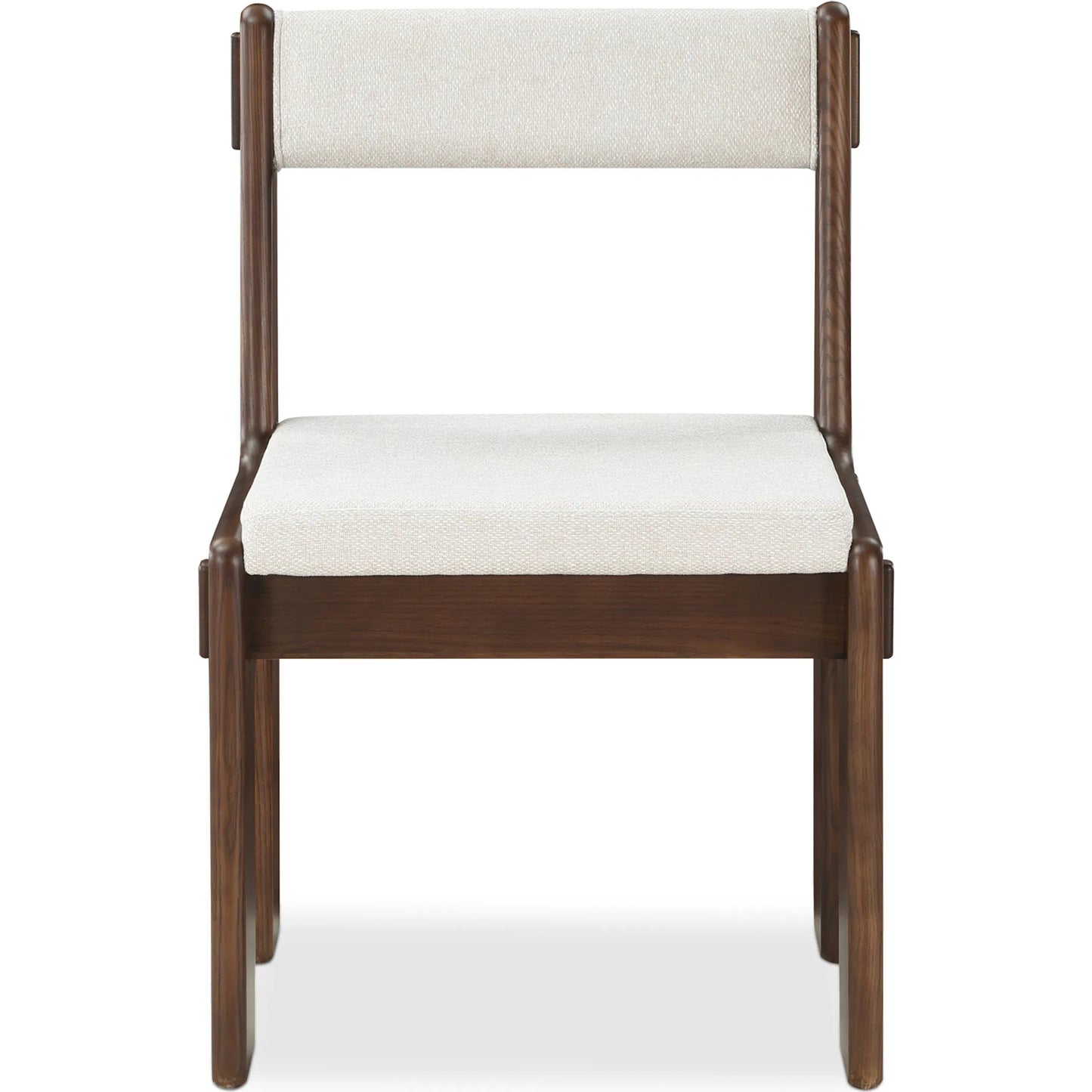 004 SI-2253603 | Additional Silo | Ashby Dining Chair by Moe's Home Collection in beige and walnut. Made from upholstery: 100% polyester, solid ash, plywood in a unique style.