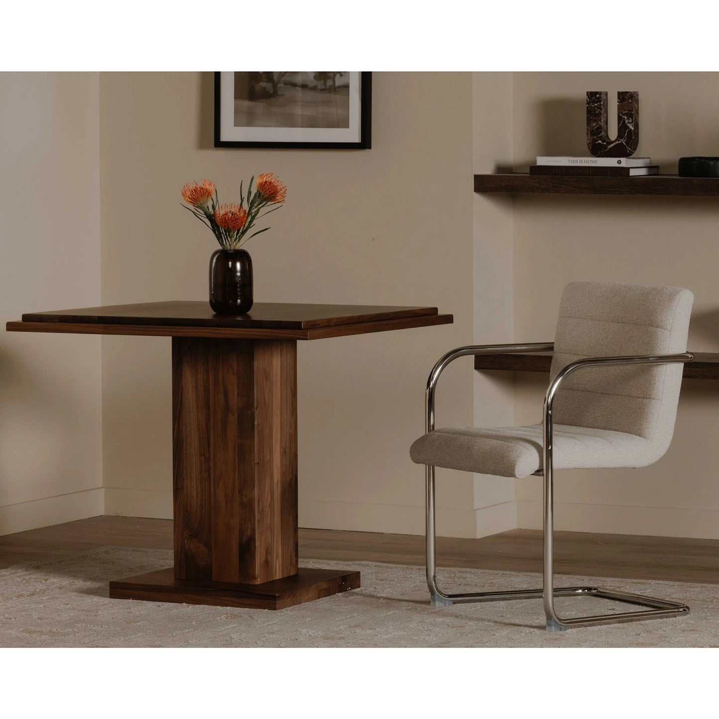 012 SI-2441511 | Lifestyle | May Cafe Table by Moe's Home Collection. Made from unique in a transitional style.