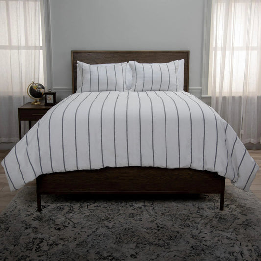 Chisago Bedding by HedgeApple Essentials in off white. Made from unique in a transitional style.