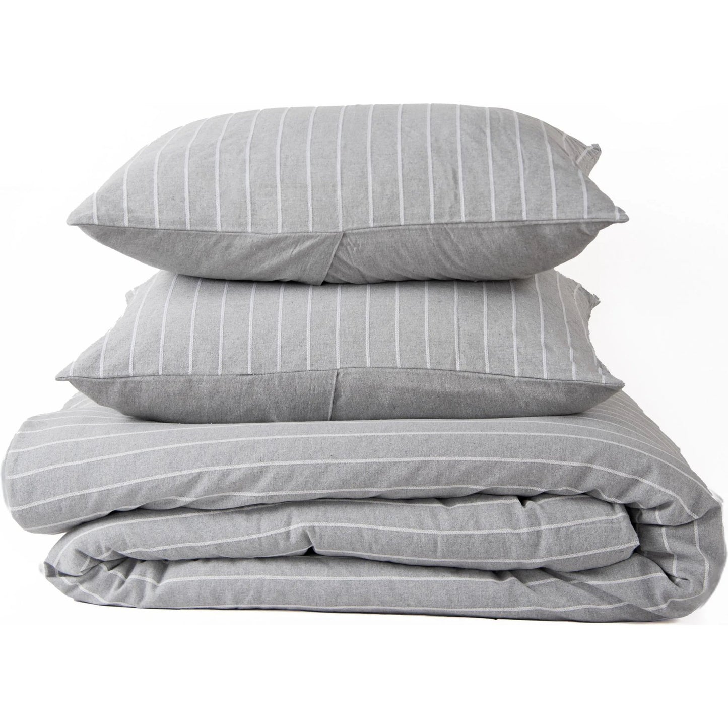 001 SI-2295546,SI-2295547 | Primary Silo | Sawmill Bedding by HedgeApple Essentials in grey. Made from recycle cotton woven (cotton, polyeseter), polyesetr in a unique style.