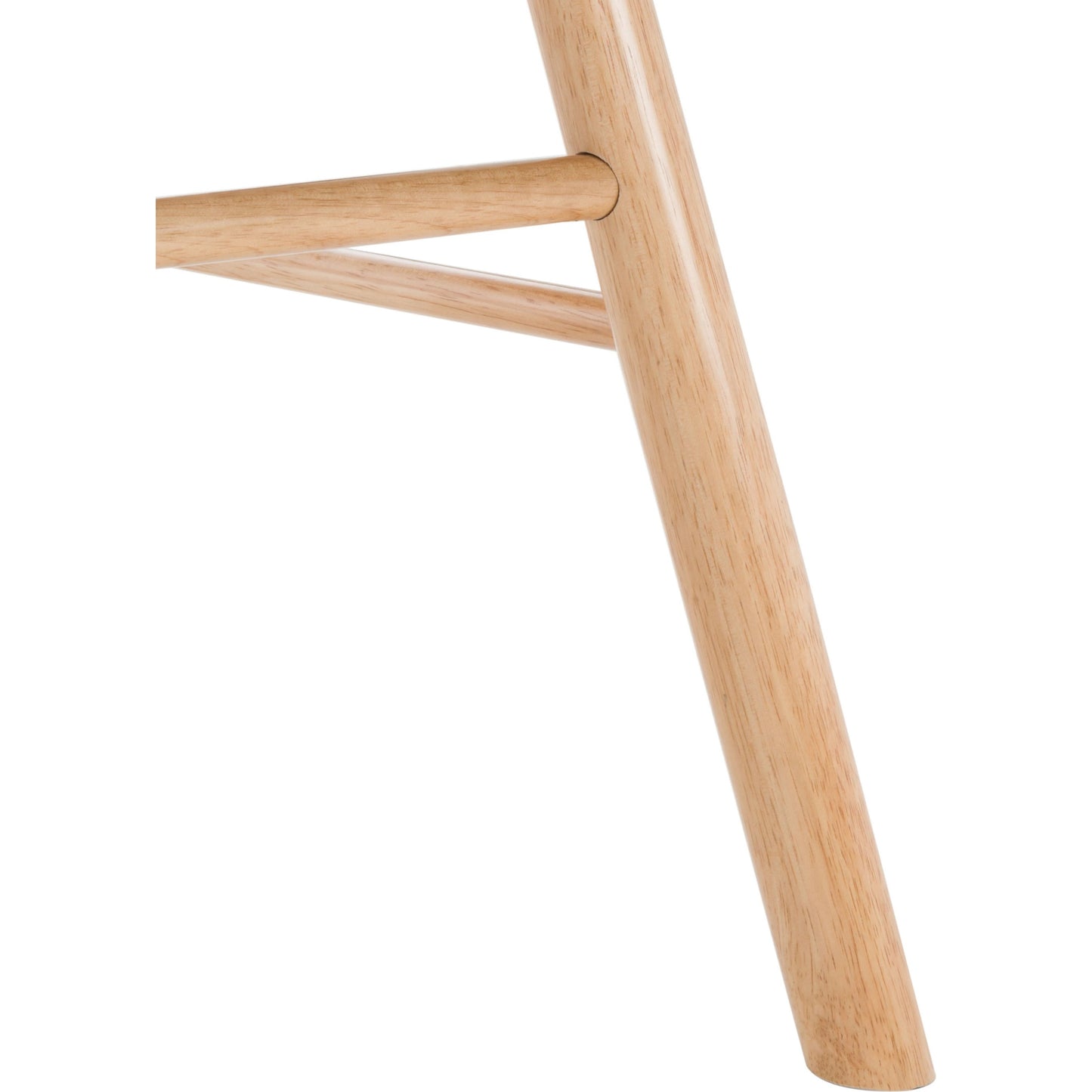 006 SI-2033080 | Additional Silo | Bowcreek Spindle Bench by HedgeApple Essentials in natural. Made from rubber wood, iron in a modern style.