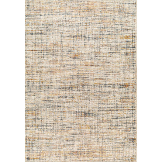 Beckham Rug - 33070 by Livabliss in off-white, light slate, ice blue, charcoal, amber, medium brown. Made from main: 100% polyester in a unique style.